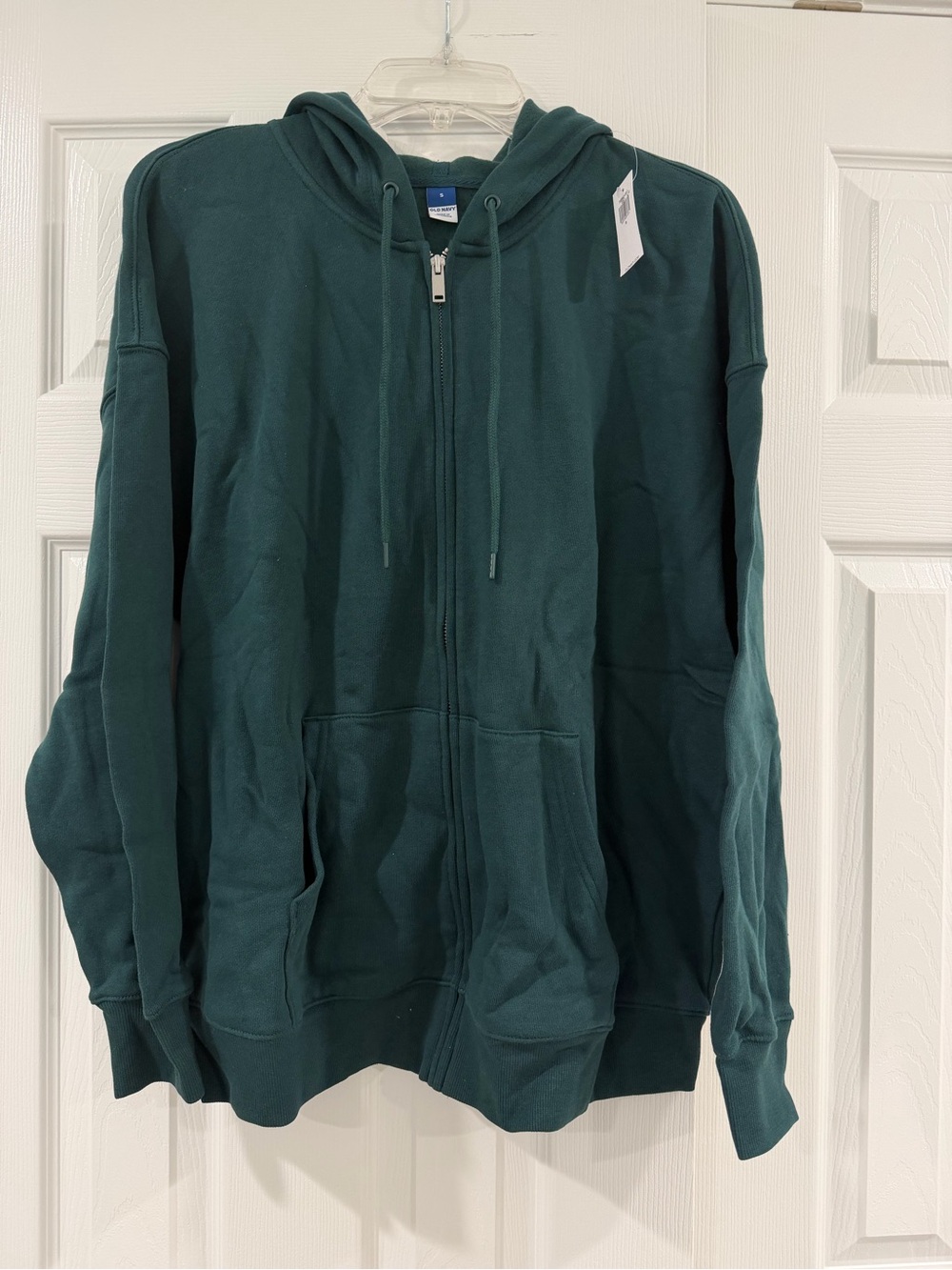 Old Navy Teal Green Zip-Up Hoodie